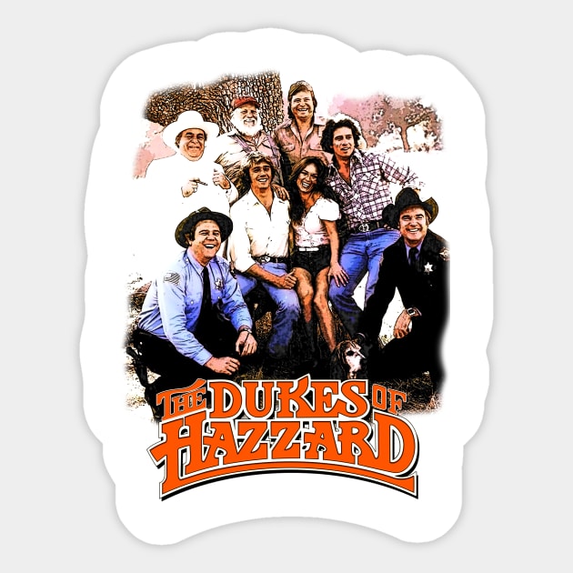 Dukes Of Hazzard Sticker by BigOrangeShirtShop